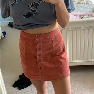 Corduroy skirt
